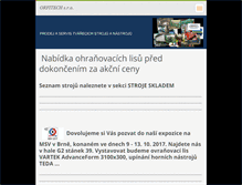 Tablet Screenshot of orfitech.cz